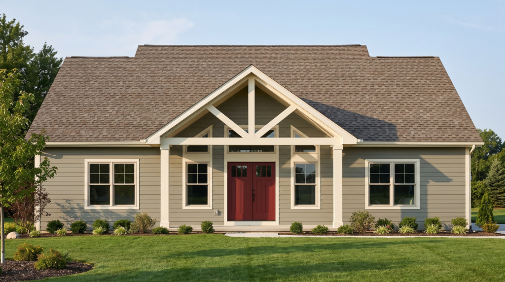 Bandera plan exterior rendering