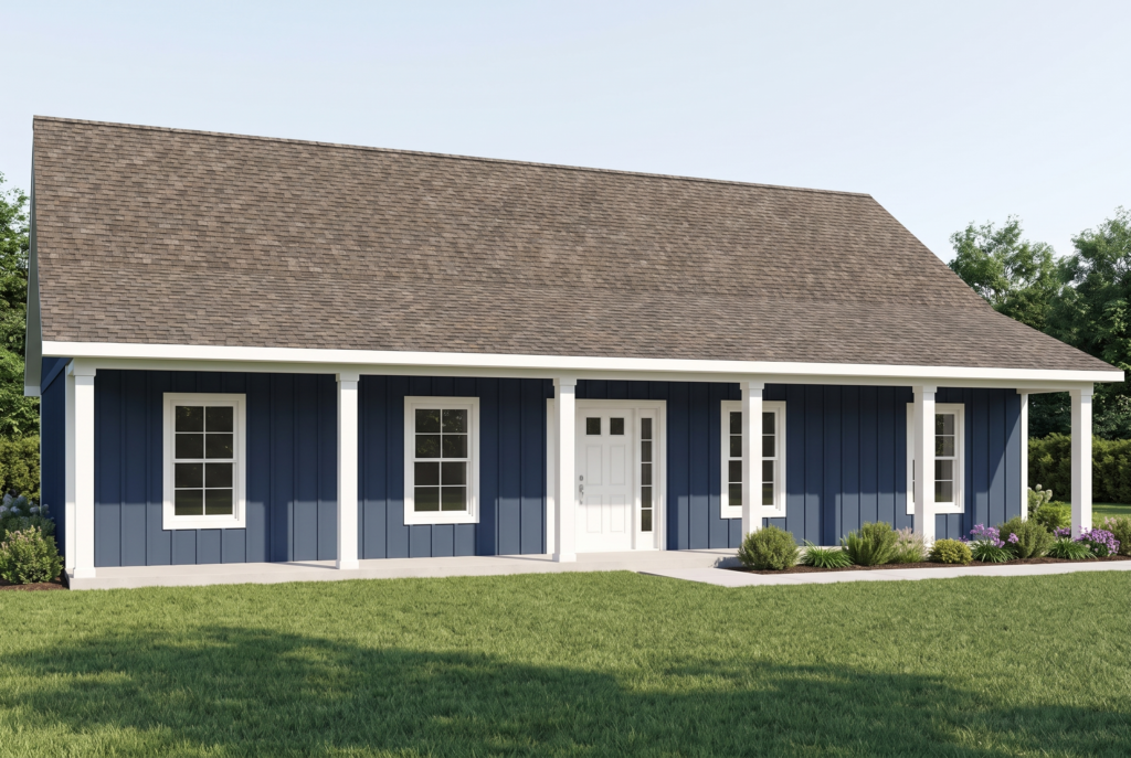 Sonora plan exterior rendering