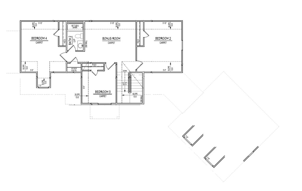 Asheville Second Floor plan