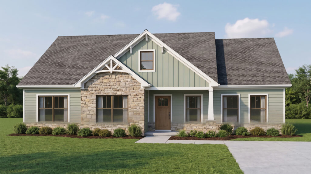 Beaufort plan exterior rendering