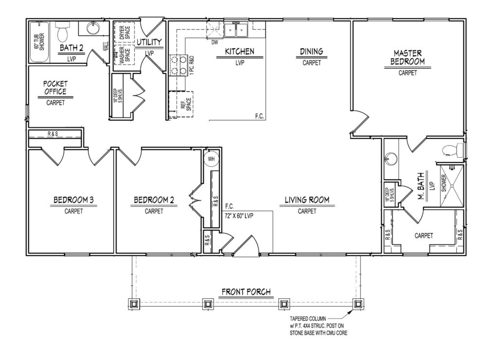 Claremont First Floor plan