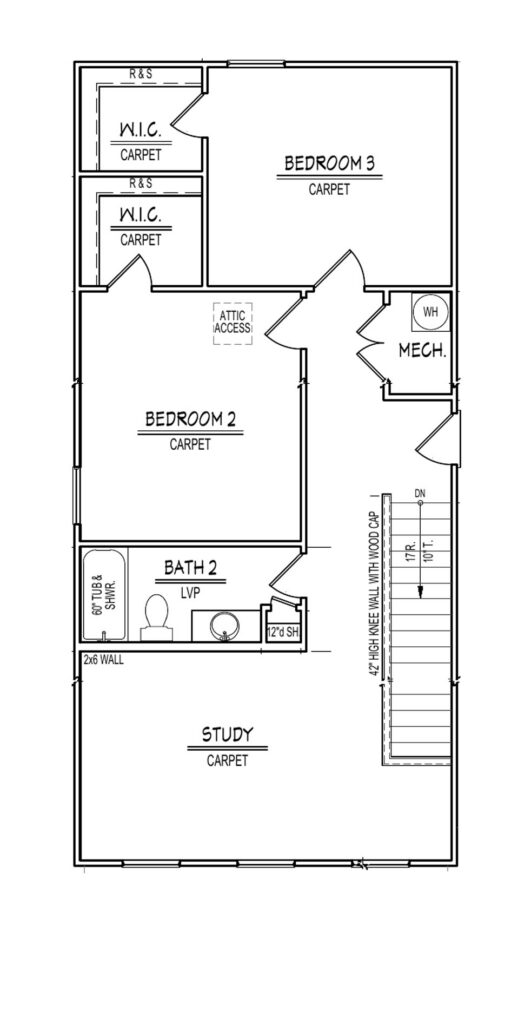 Jamesville Second Floor plan