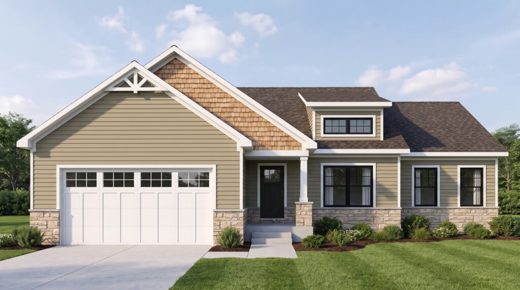 Trinity plan exterior rendering
