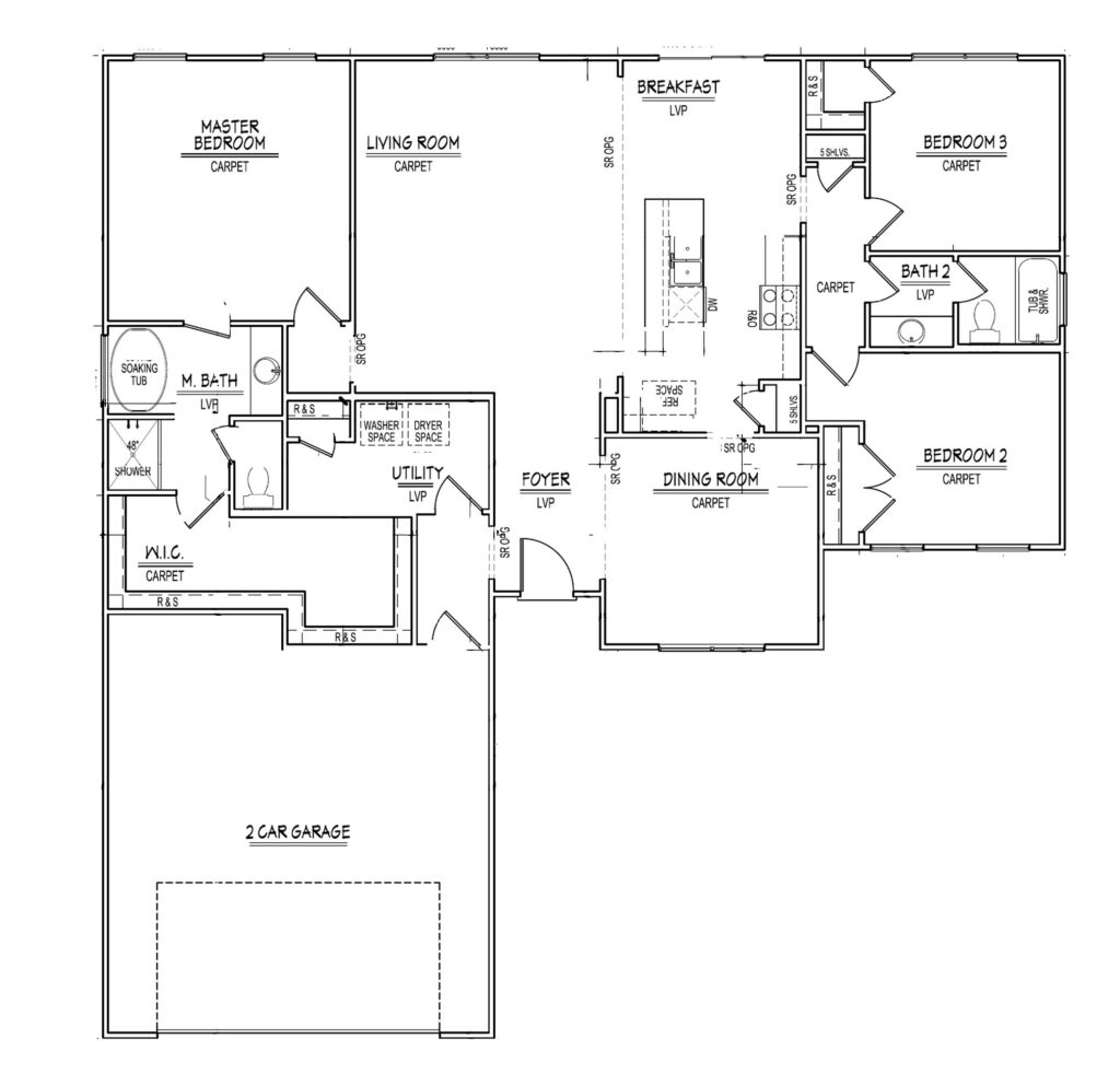 Trinity First Floor plan